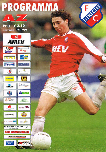 AZ Programma 14-maa-1999 Utrecht uit
